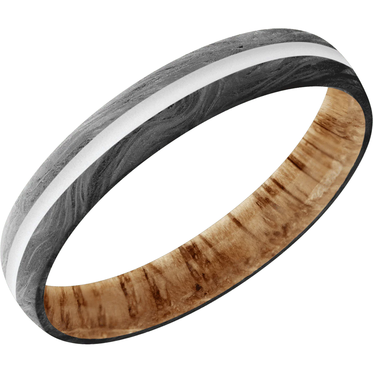Forged Carbon Fiber + None Finish + Natural Oak - Image 2