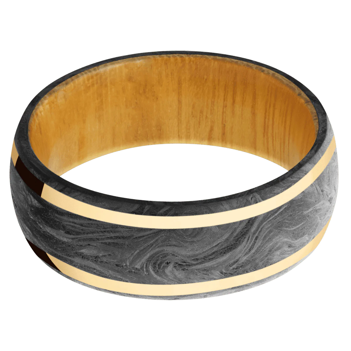 Forged Carbon Fiber + None Finish + Osage Orange - Image 3