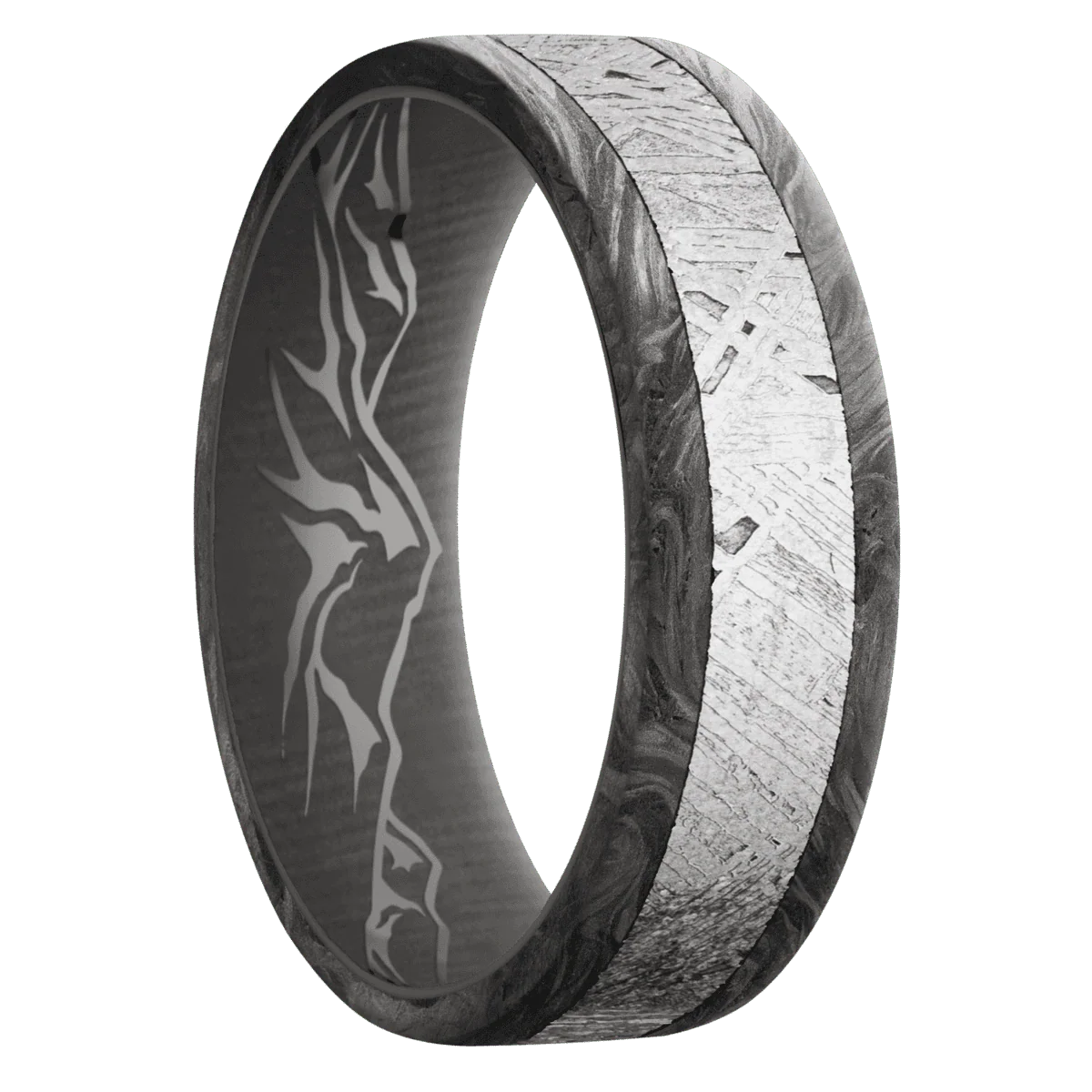 Forged Carbon Fiber + None Finish + Tantalum Noir