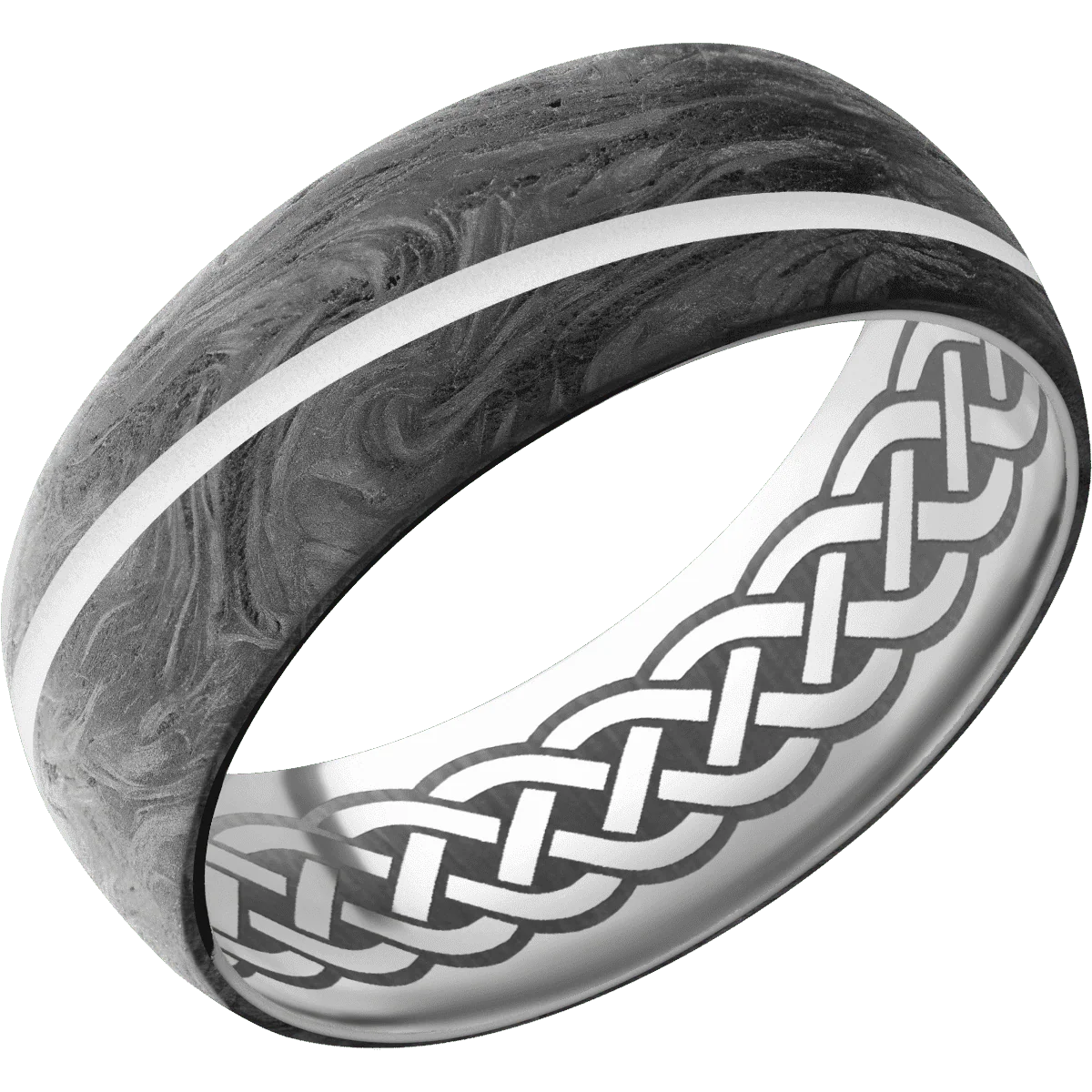 Forged Carbon Fiber + None Finish + Titanium - Image 2