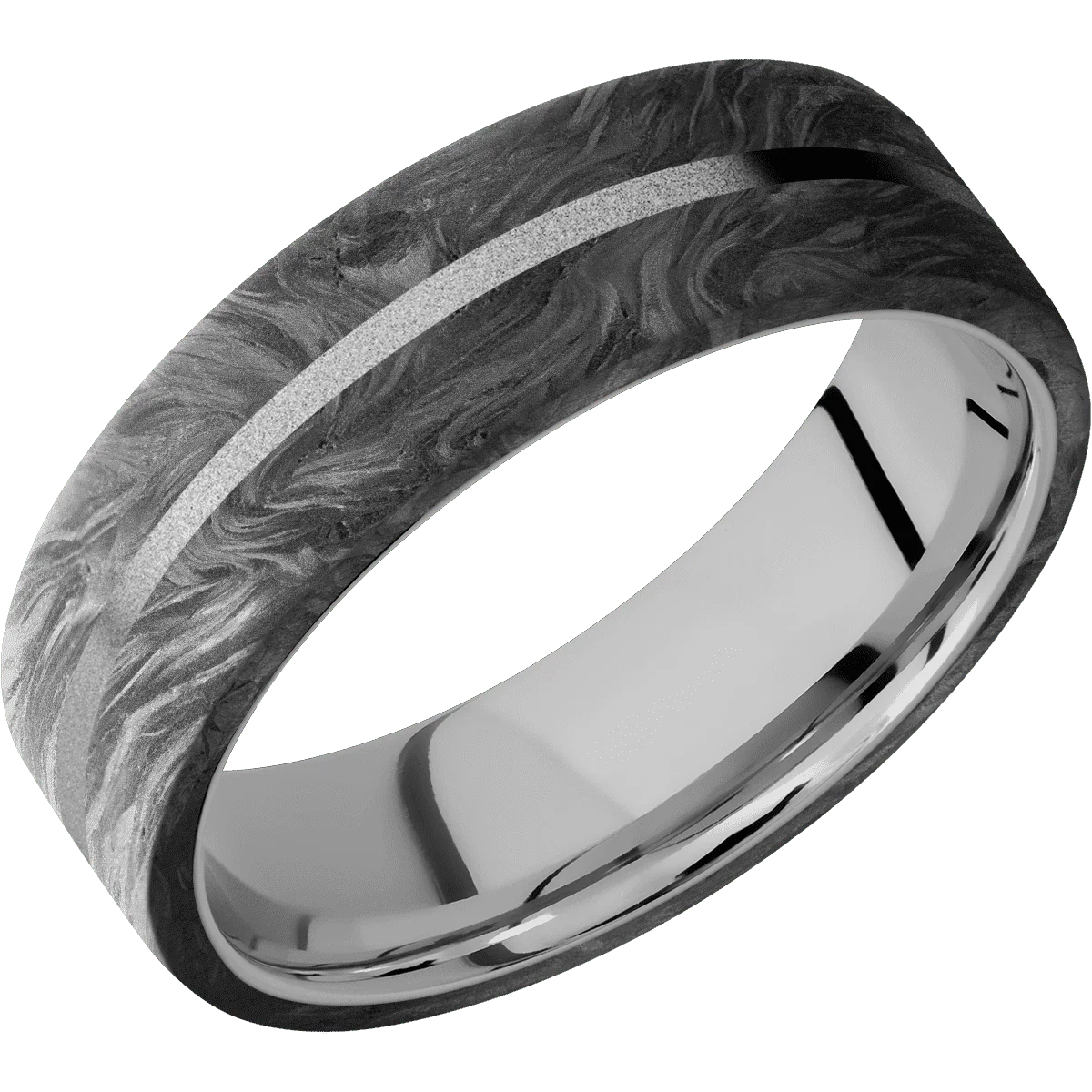 Forged Carbon Fiber + None Finish + Titanium - Image 2