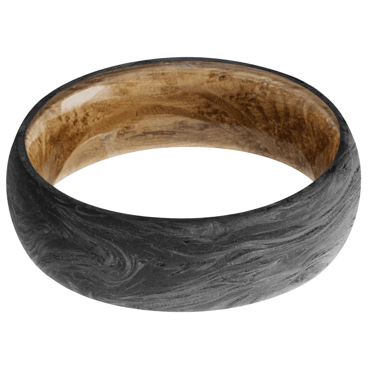 Forged Carbon Fiber + None Finish + Whiskey Barrel - Image 3