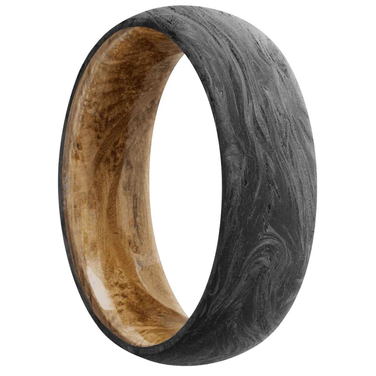 Forged Carbon Fiber + None Finish + Whiskey Barrel