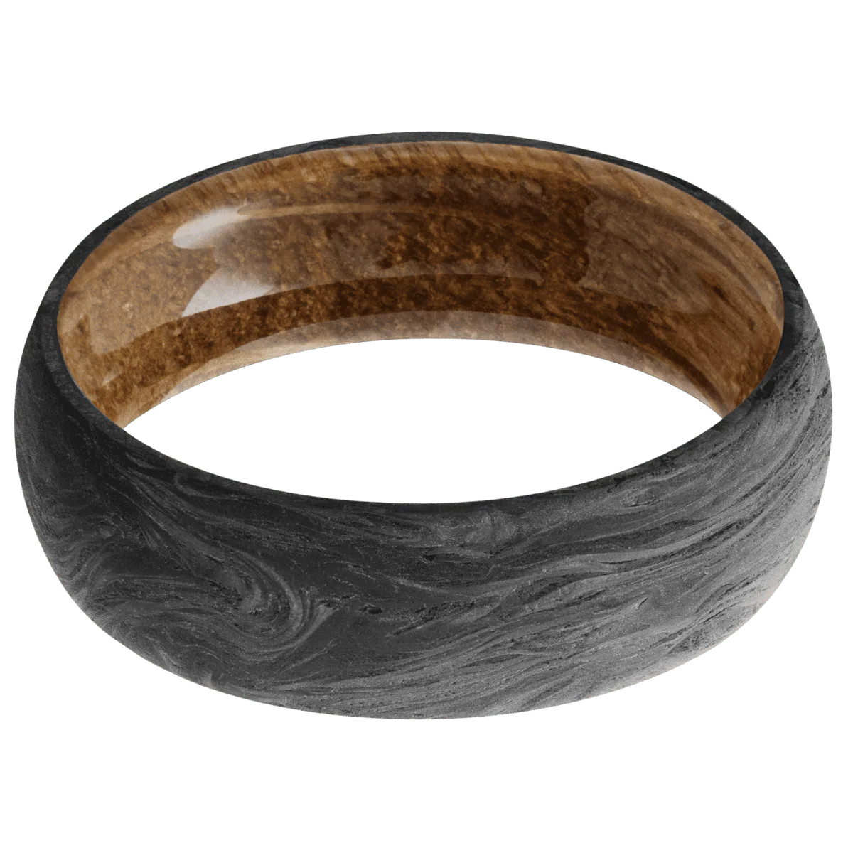 Forged Carbon Fiber + None Finish + Whiskey Barrel - Image 3