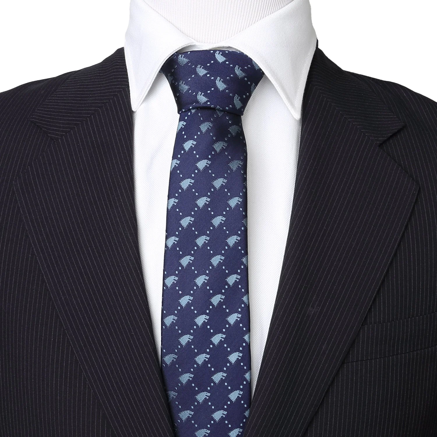 Game of Thrones Stark Direwolf Men's Tie - Image 2
