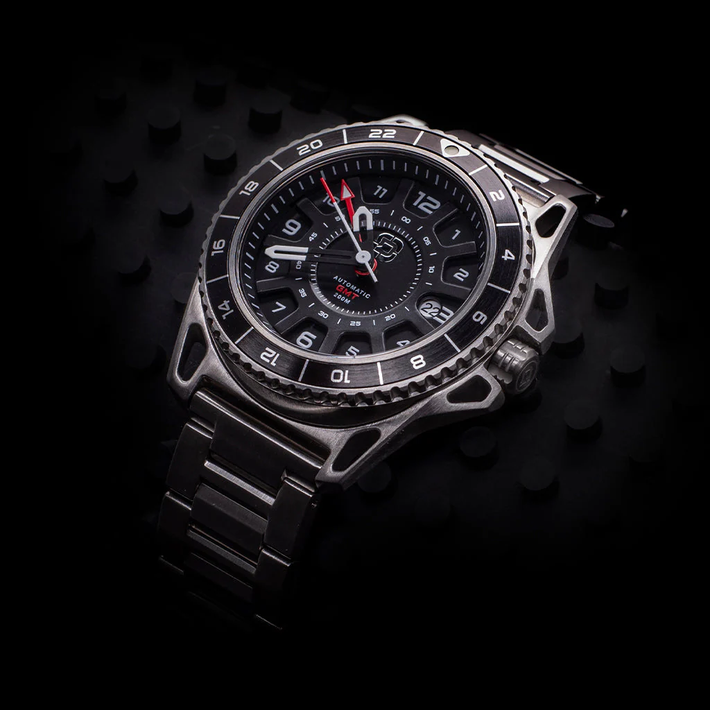 GMT-01 - AUTOMATIC GMT WATCH WITH METAL BRACELET - Image 4