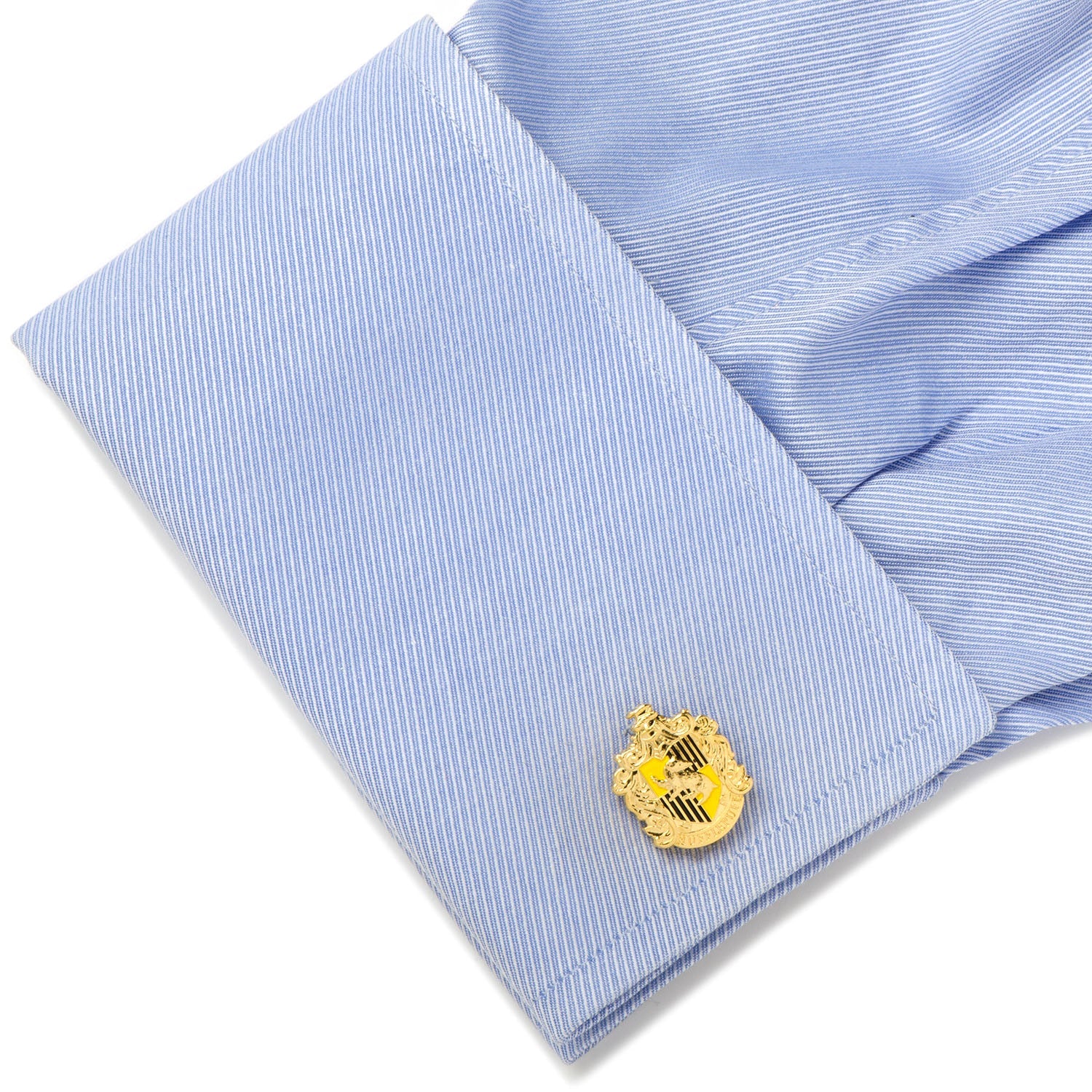 Harry Potter Hufflepuff Crest Cufflinks - Image 3