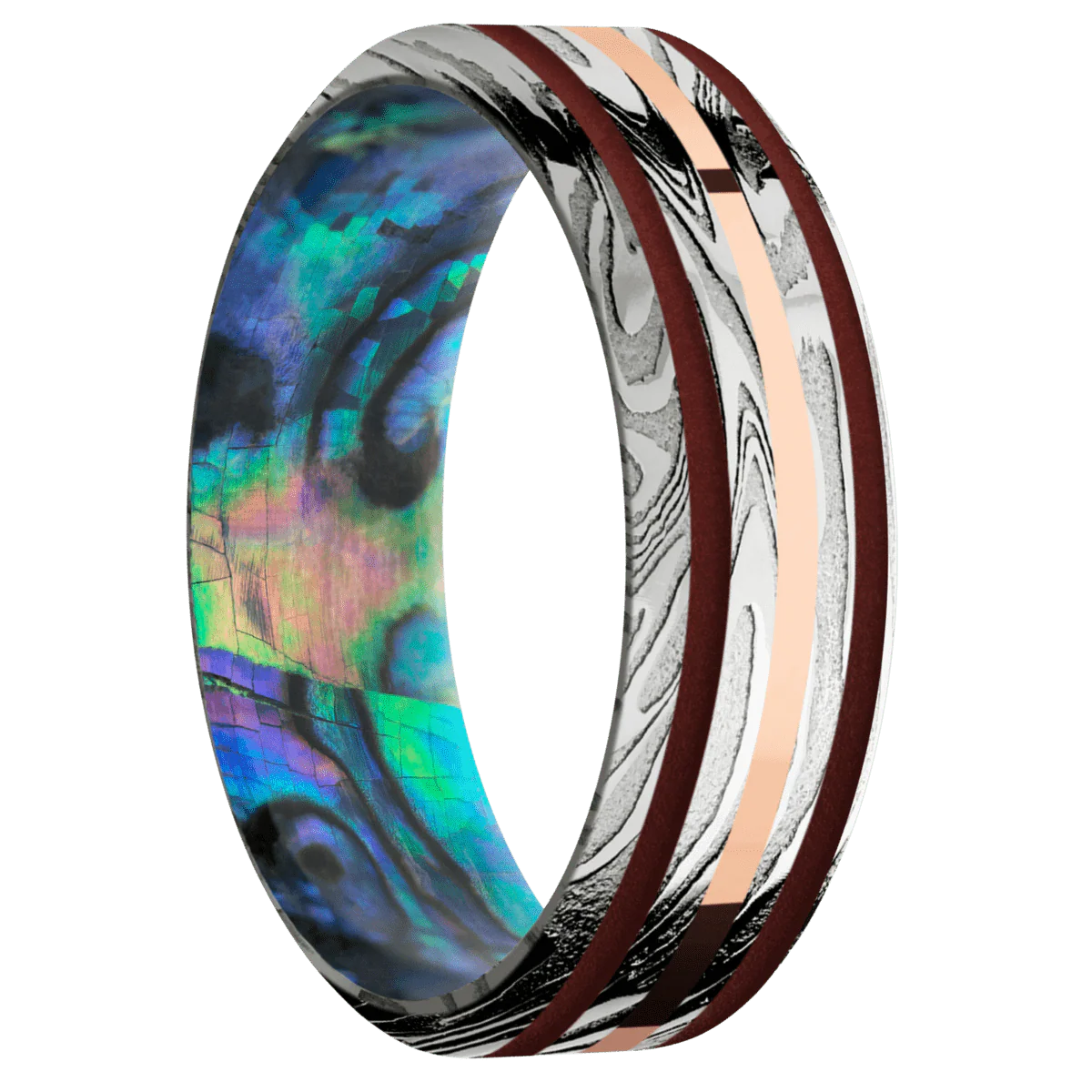 Kinetic + Polish Finish + Abalone
