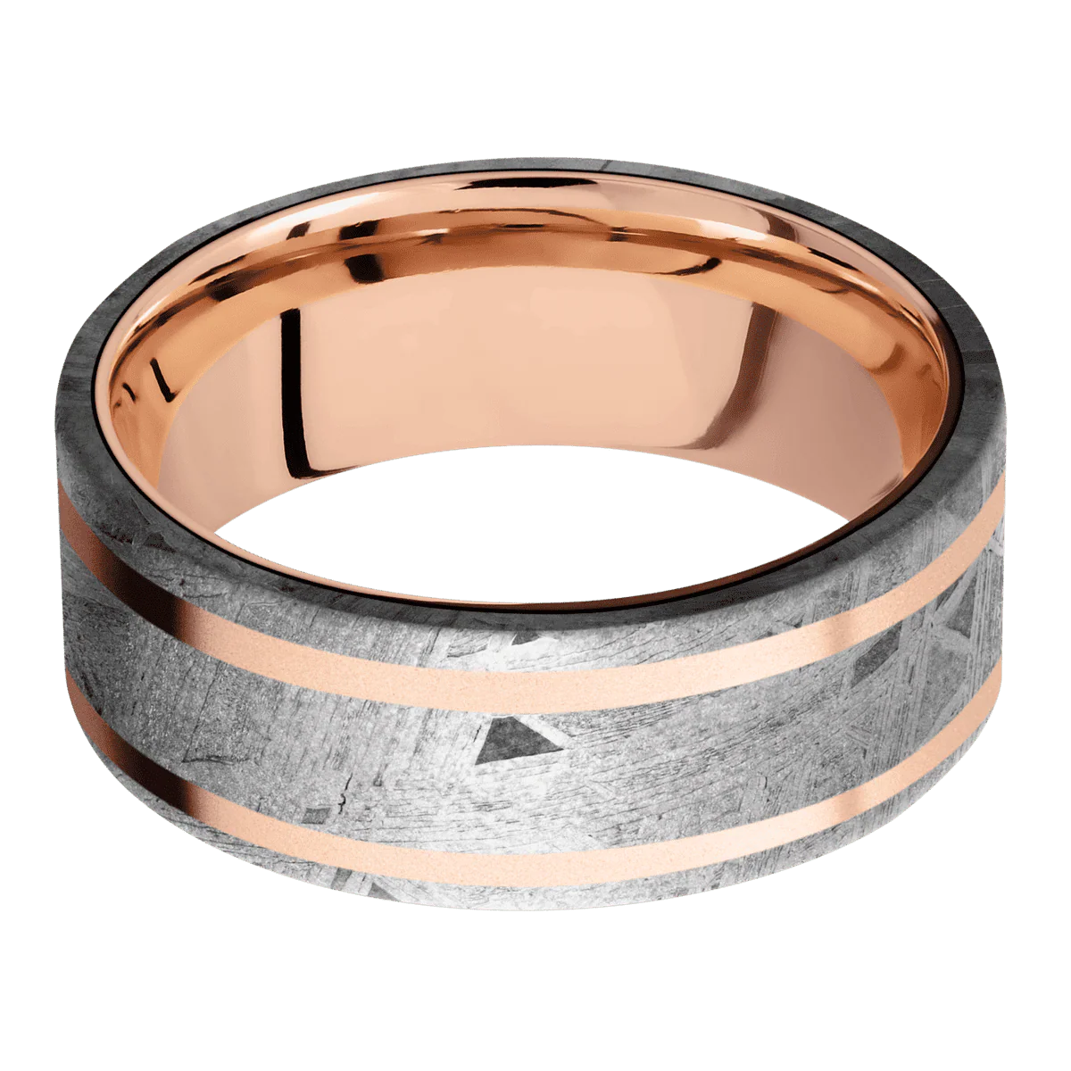 Meteorite + None Finish + 14K Rose Gold - Image 3
