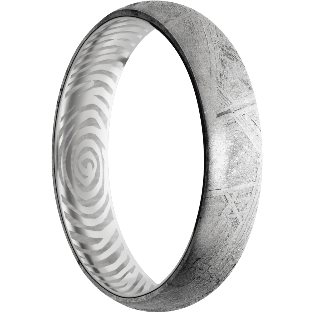 Meteorite + None Finish + Palladium Silver