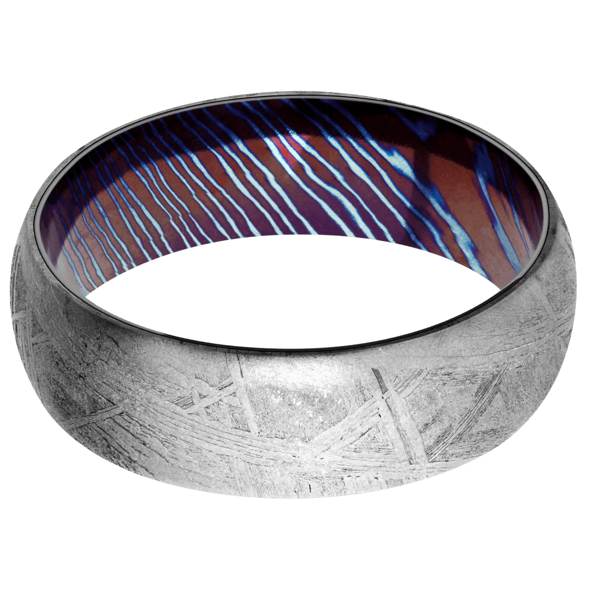 Meteorite + None Finish + Titanium Damascus - Image 3