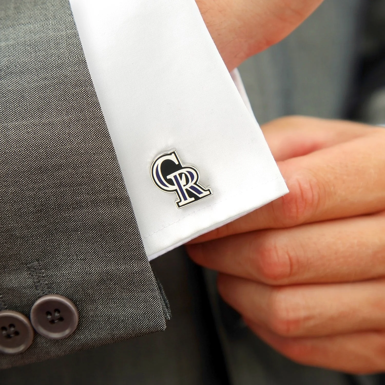 MLB Colorado Rockies Cufflinks - Image 2