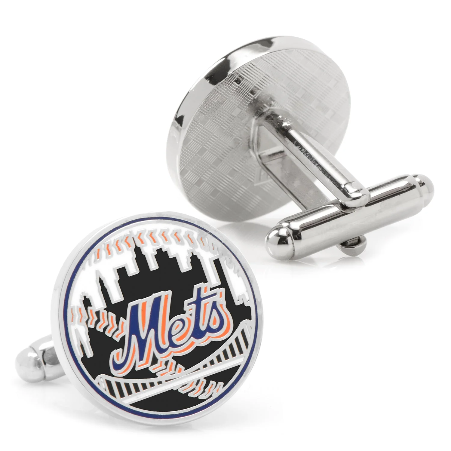 MLB New York Mets Baseball Cufflinks - Image 2
