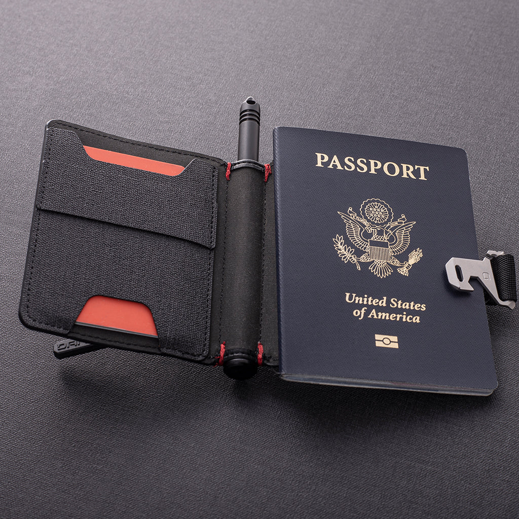 P01 PIONEER™ TRAVEL WALLET with PEN & NOTEBOOK - Image 9