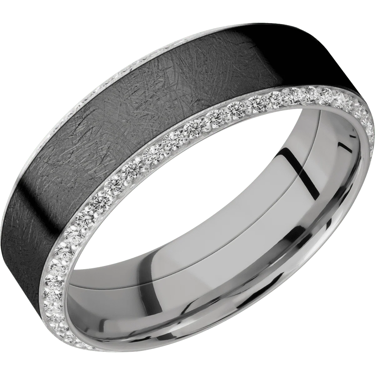 Palladium Silver + Anglestone , Satin Finish - Image 2