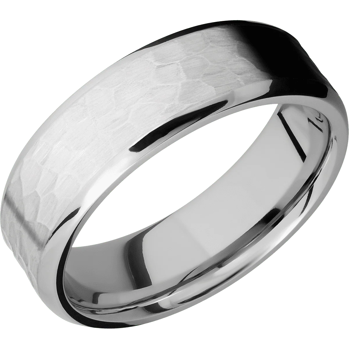Palladium Silver + Hammer , Polish Finish - Image 2