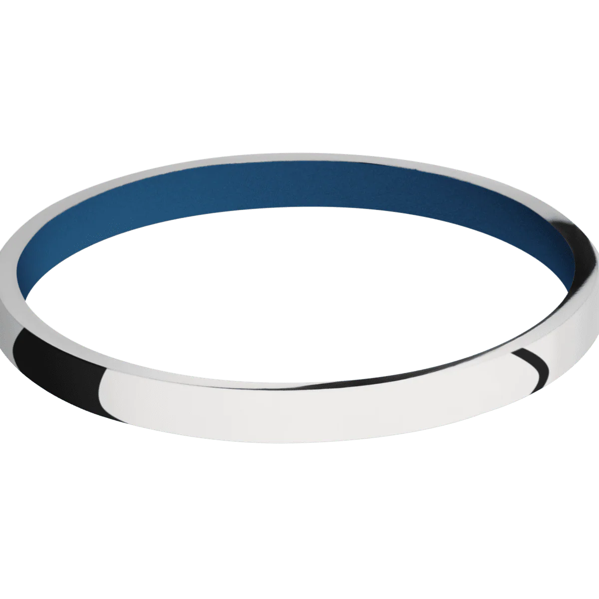 Palladium Silver + Polish Finish + Ridgeway Blue - Image 3