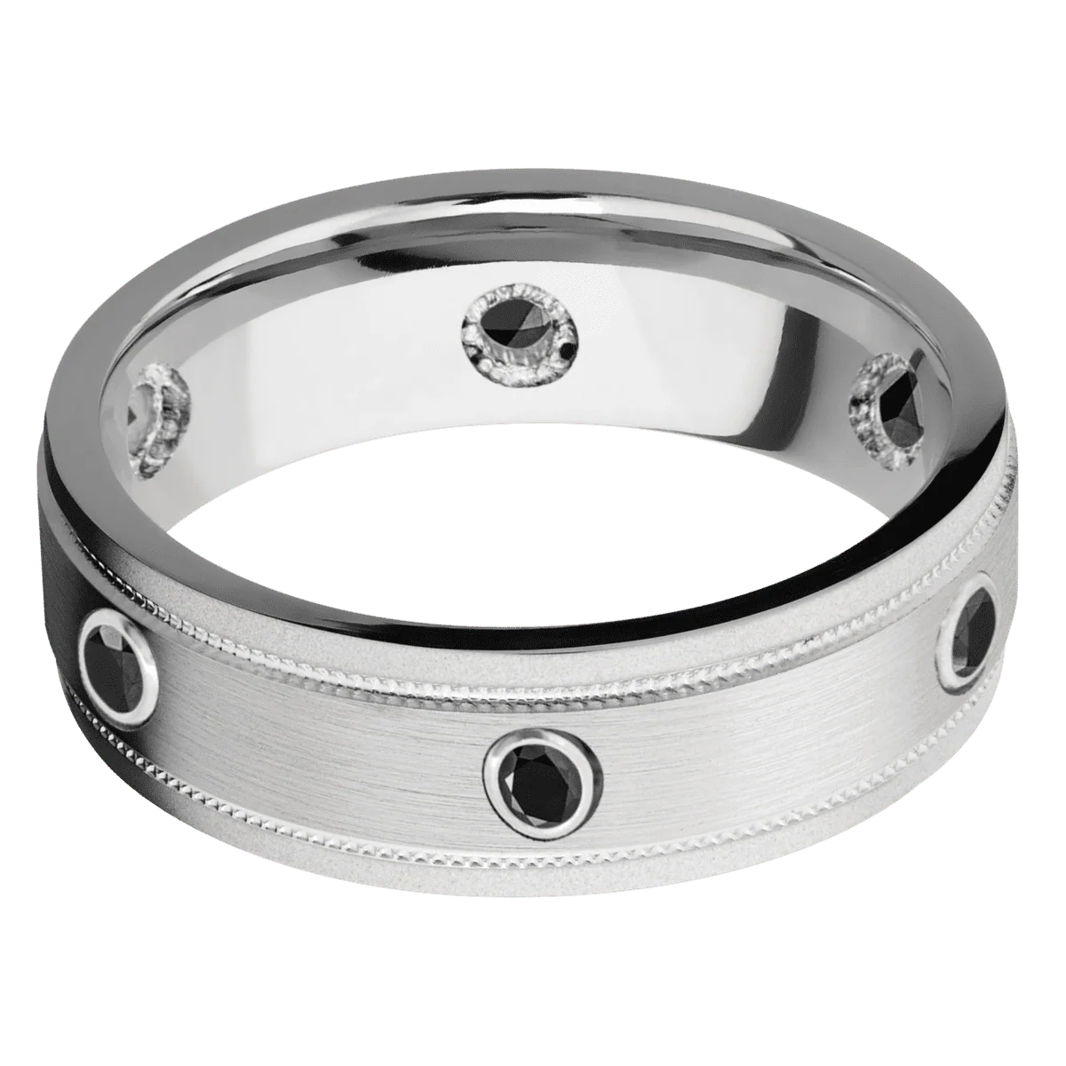 Palladium Silver + Satin , Bead Finish - Image 3