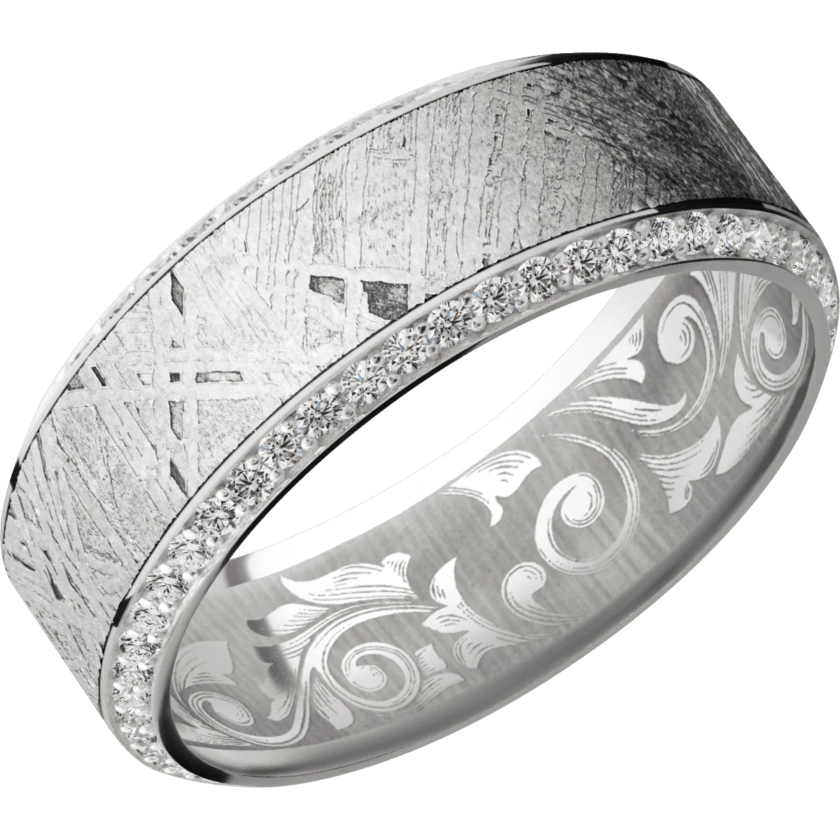 Platinum + Polish , Bead Finish - Image 2