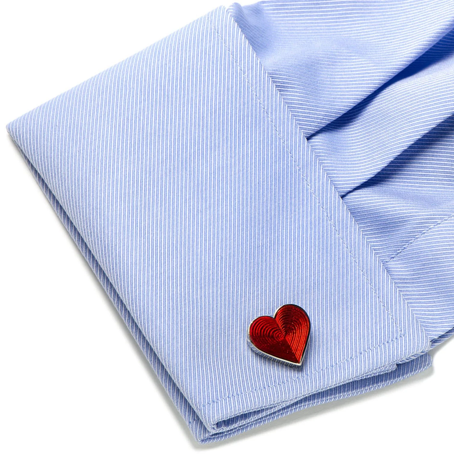 Red Heart Cufflinks - Image 3