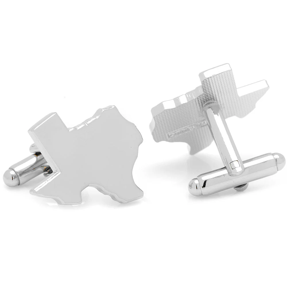 Silver Texas Cufflinks - Image 2