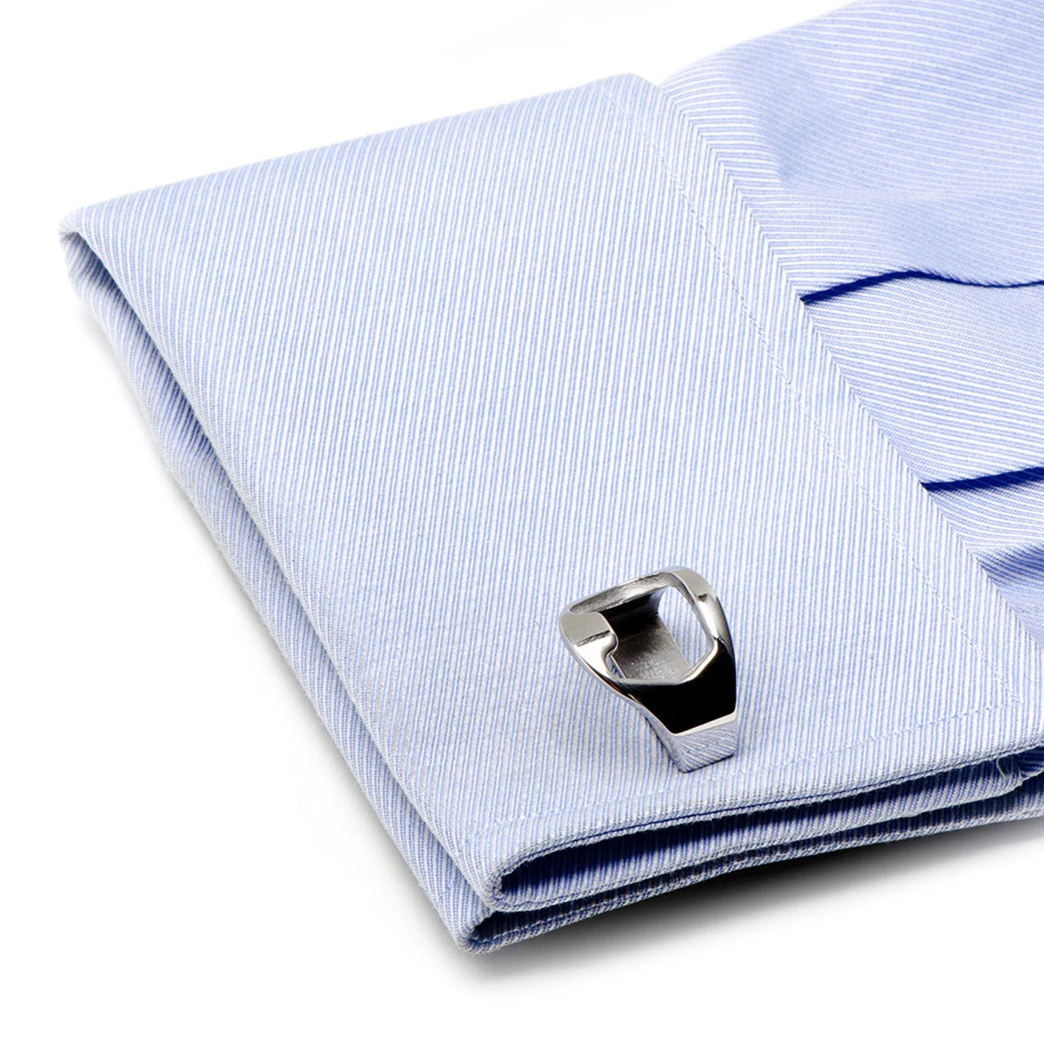 Stainless Steel Bottle Opener Cufflinks - Image 3