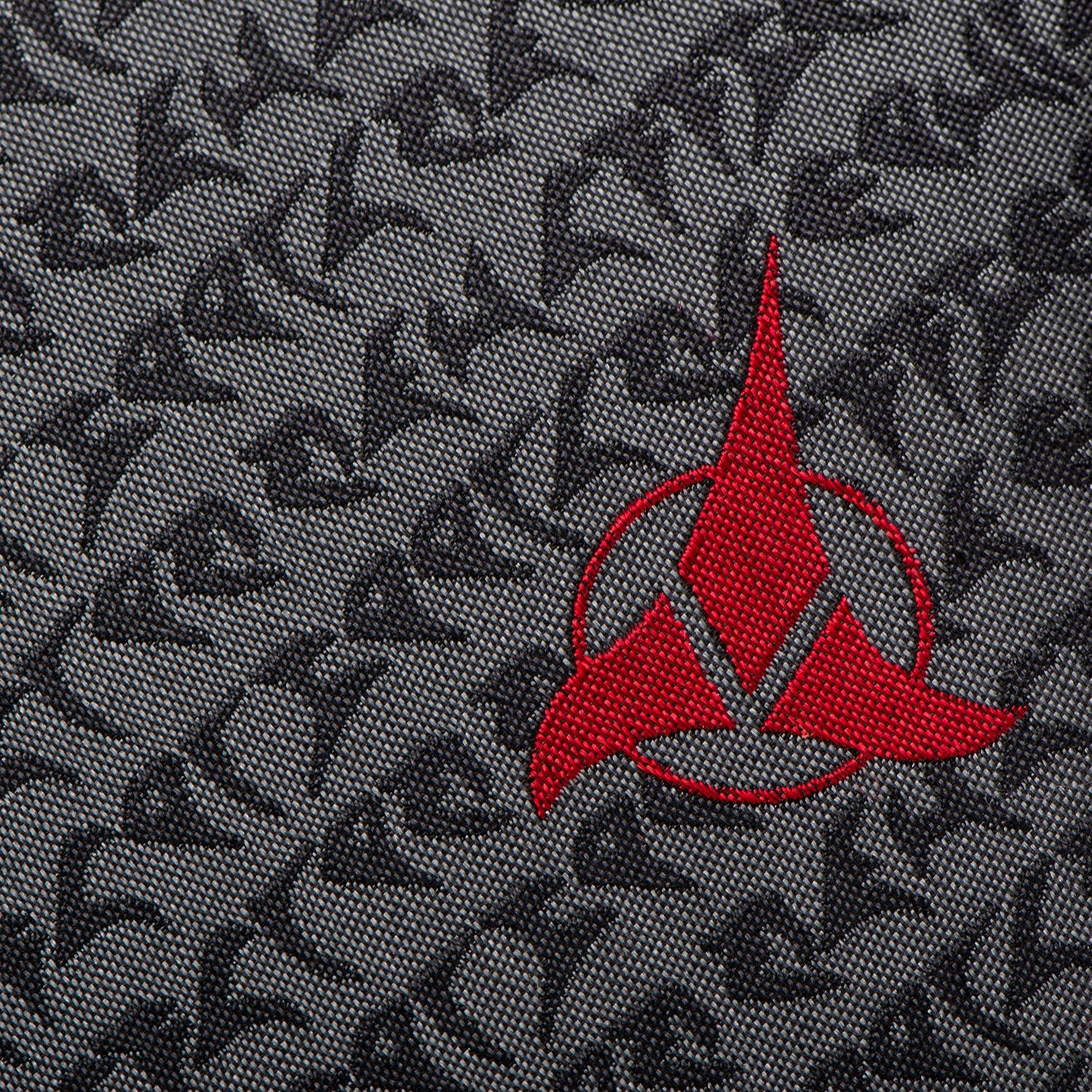 Star Trek Klingon Gray Men's Tie - Image 5