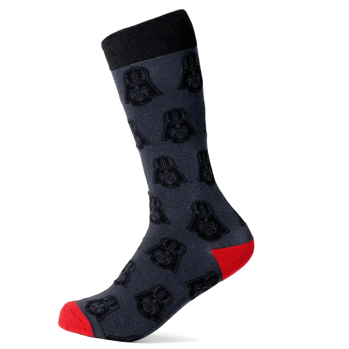 Star Wars Darth Vader Black and Red Dress Sock and Lapel Pin Gift Set - Image 2