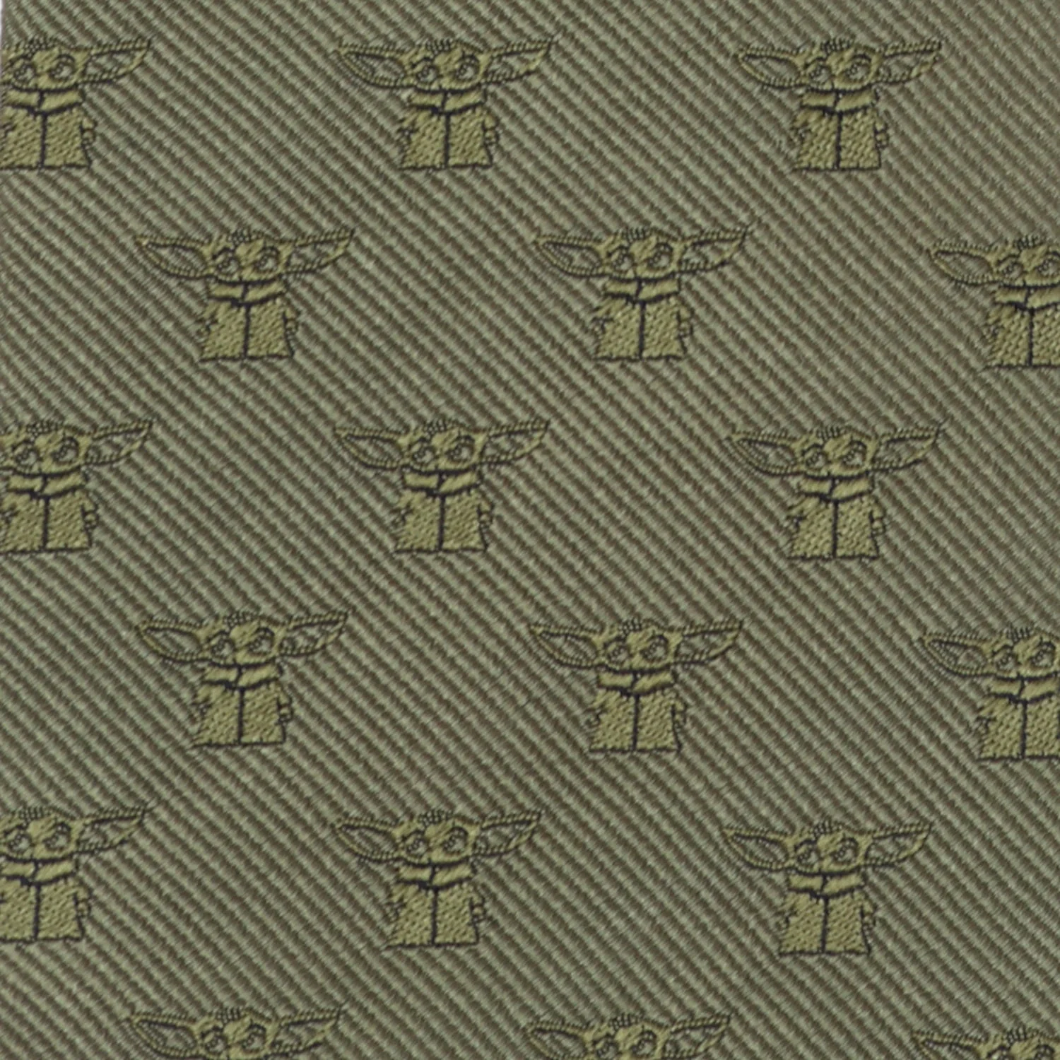 Star Wars Grogu Sage Green Tie - Image 5