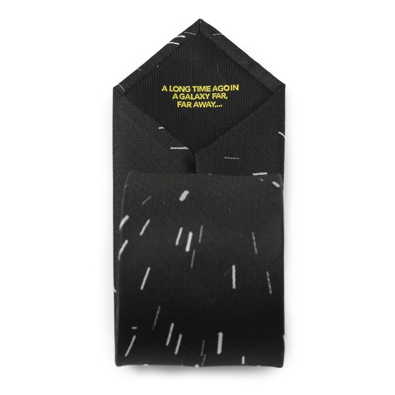 Star Wars Hyperspace Black Tie with Hidden Message - Image 6