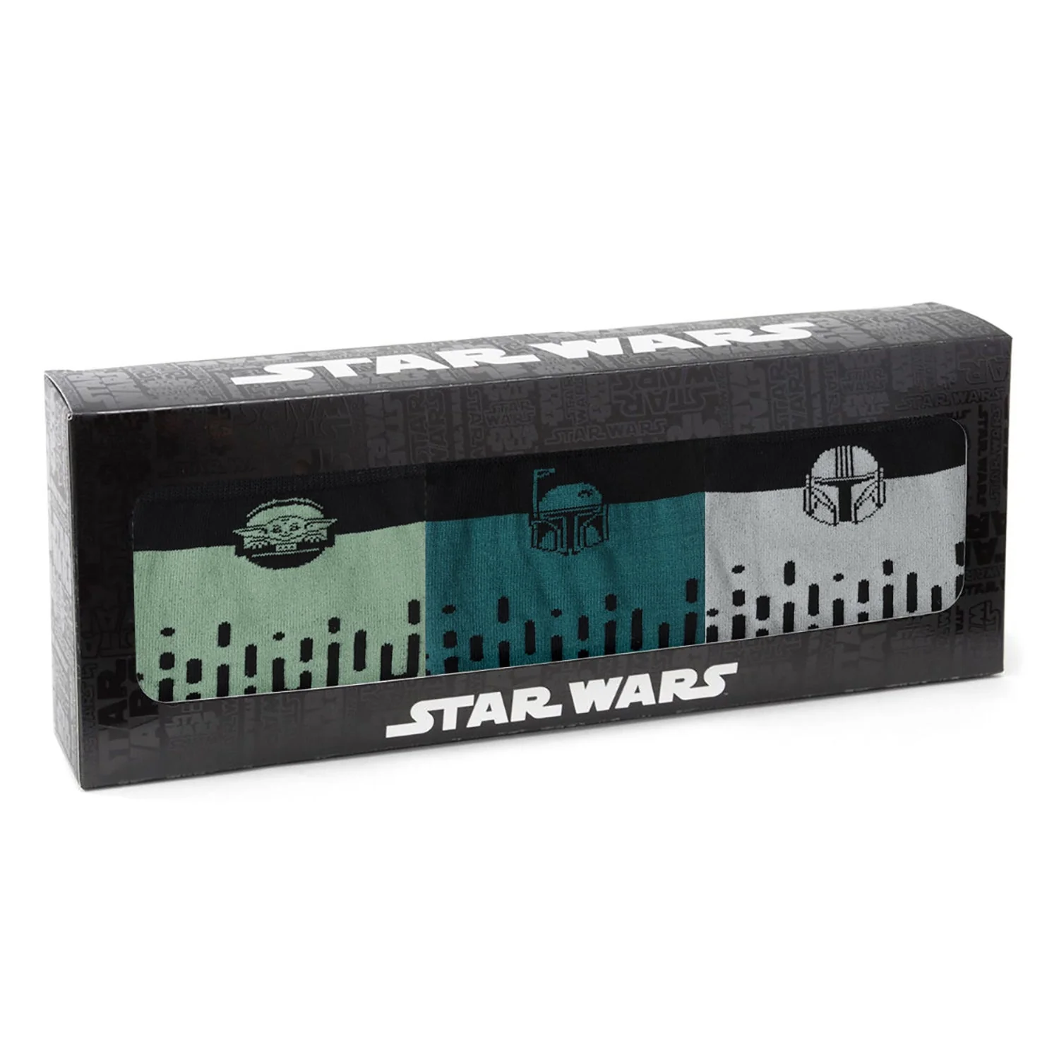 Star Wars Mandalorian 3-Pack Dress Sock and Lapel Pin Gift Set - Image 9