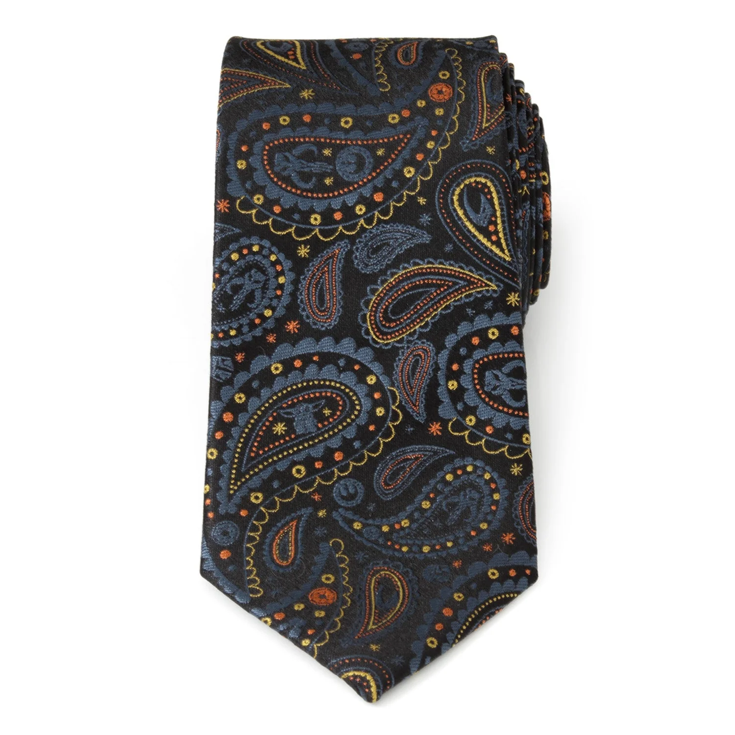 Star Wars Mandalorian Black Paisley Tie - Image 3