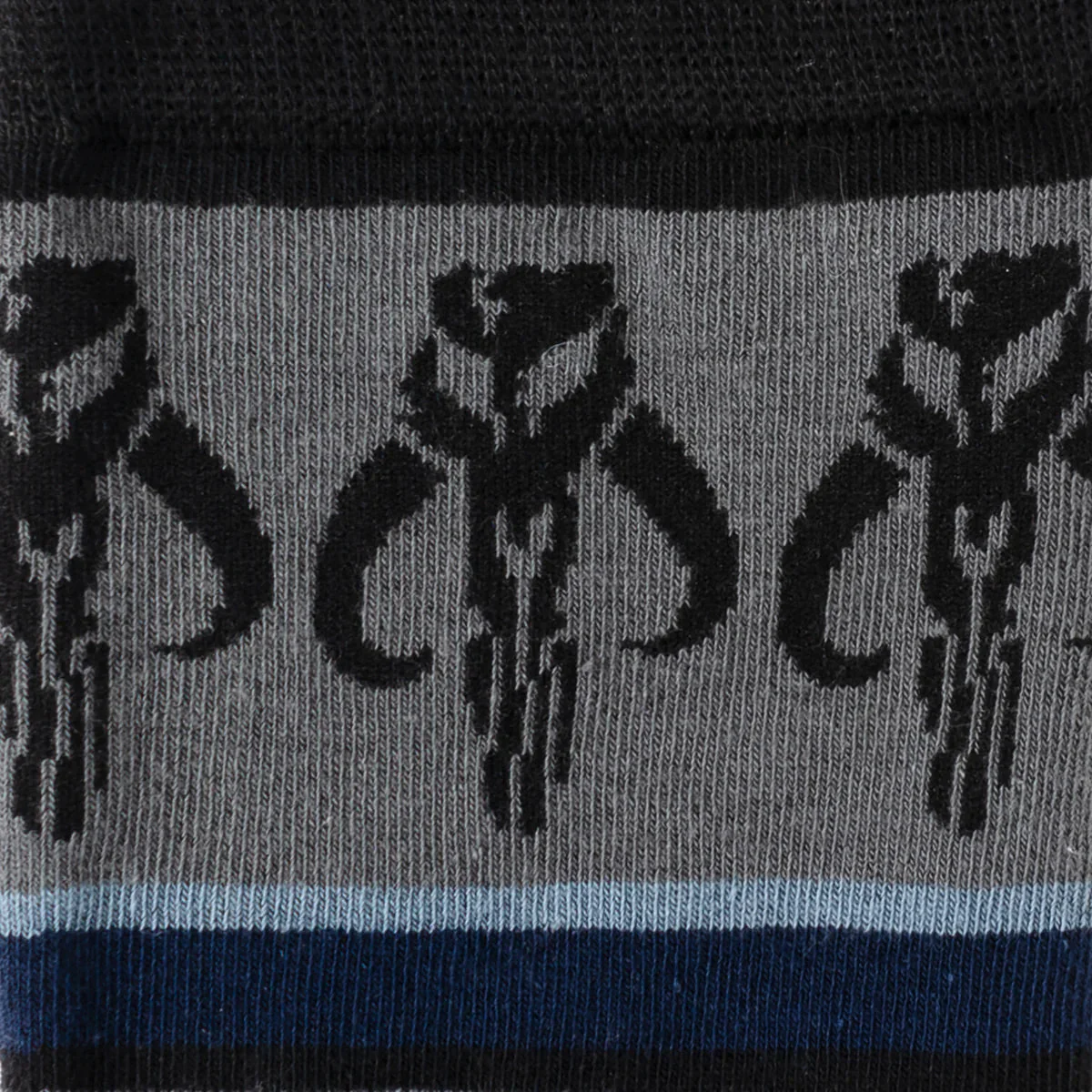 Star Wars Mandalorian Mythosaur Striped Dress Socks and Lapel Pin Gift Set - Image 3