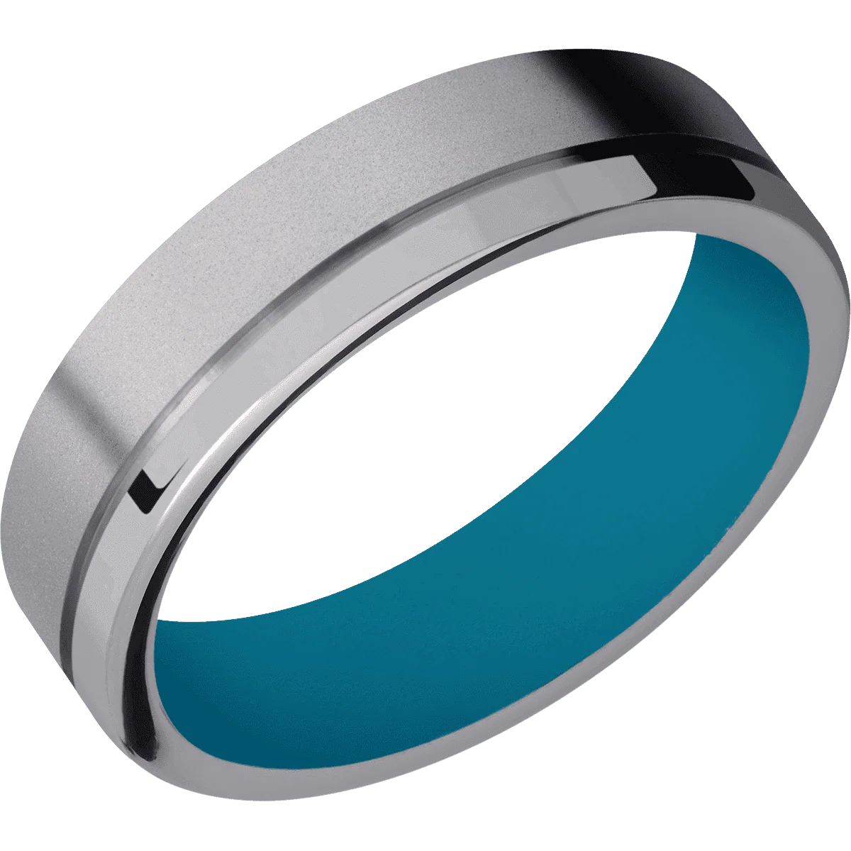 Tantalum + Bead , Polish Finish + Sea Blue - Image 2