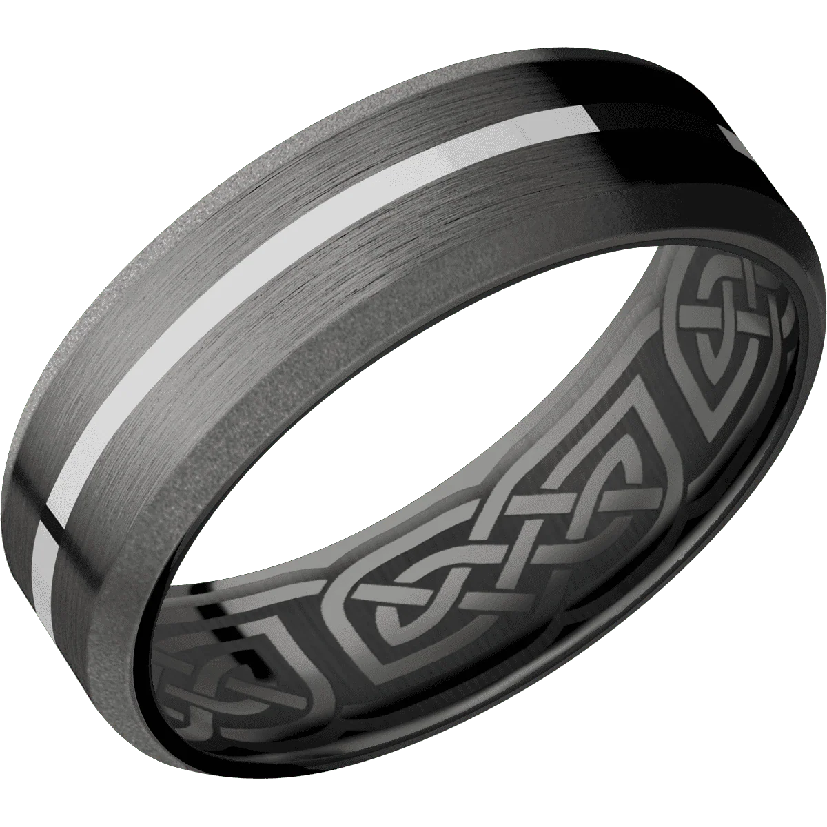Tantalum Noir + Satin , Sand Finish + Zirconium - Image 2