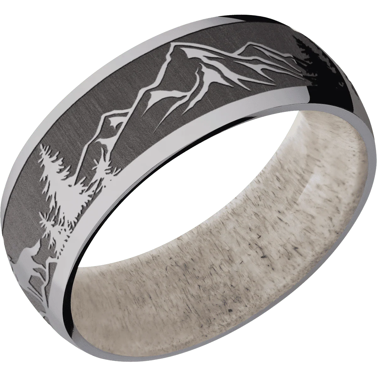 Tantalum + Polish Finish + Antler - Image 2