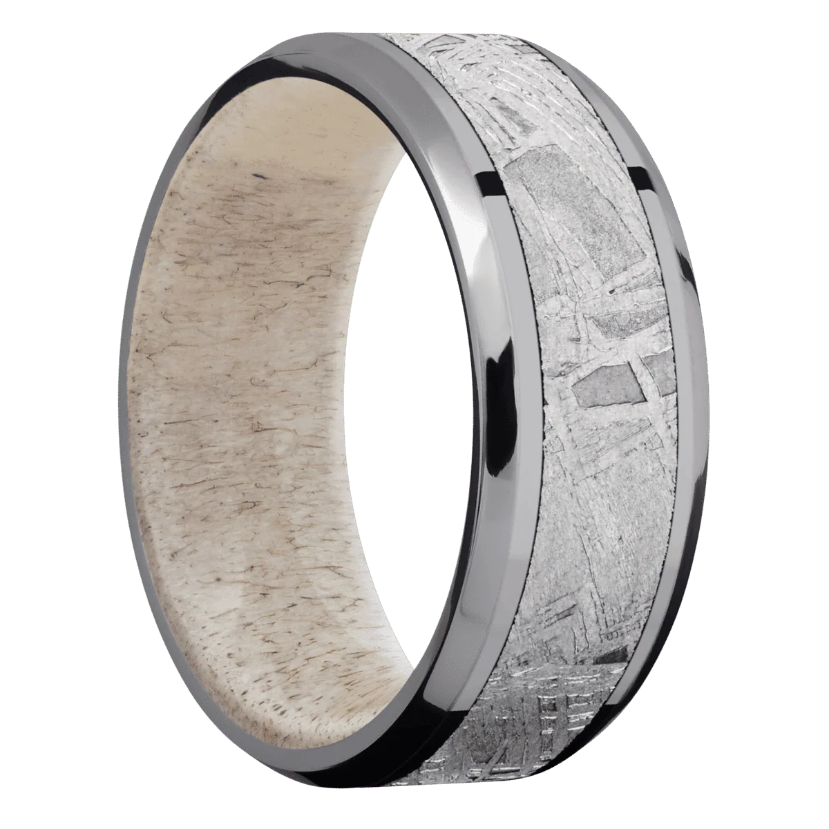 Tantalum + Polish , Polish Finish + Antler