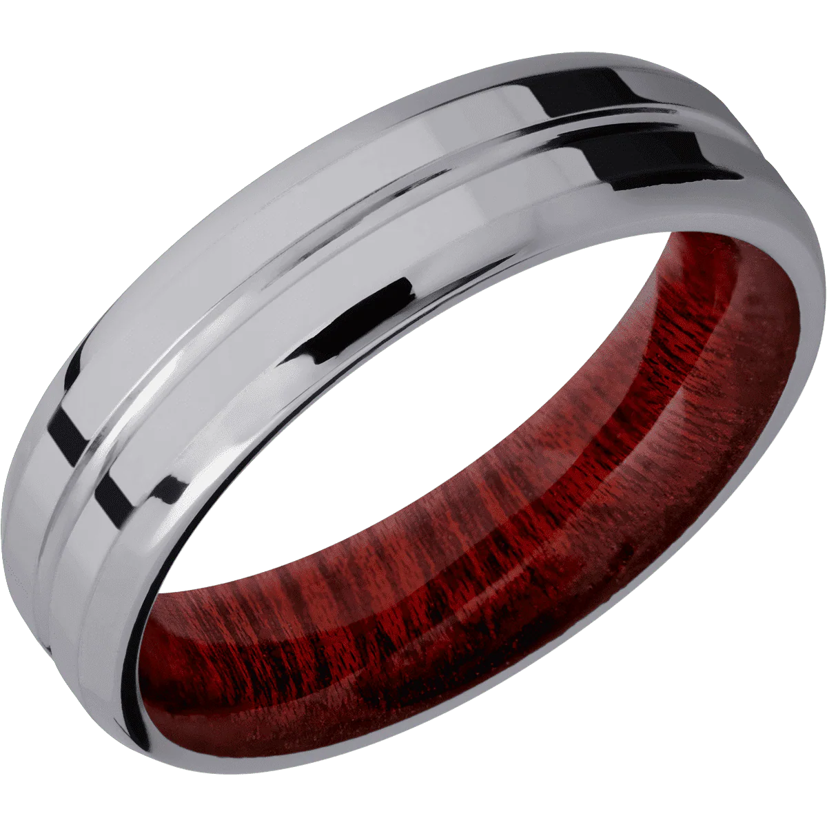 Tantalum + Polish , Polish Finish + Blood Wood - Image 2