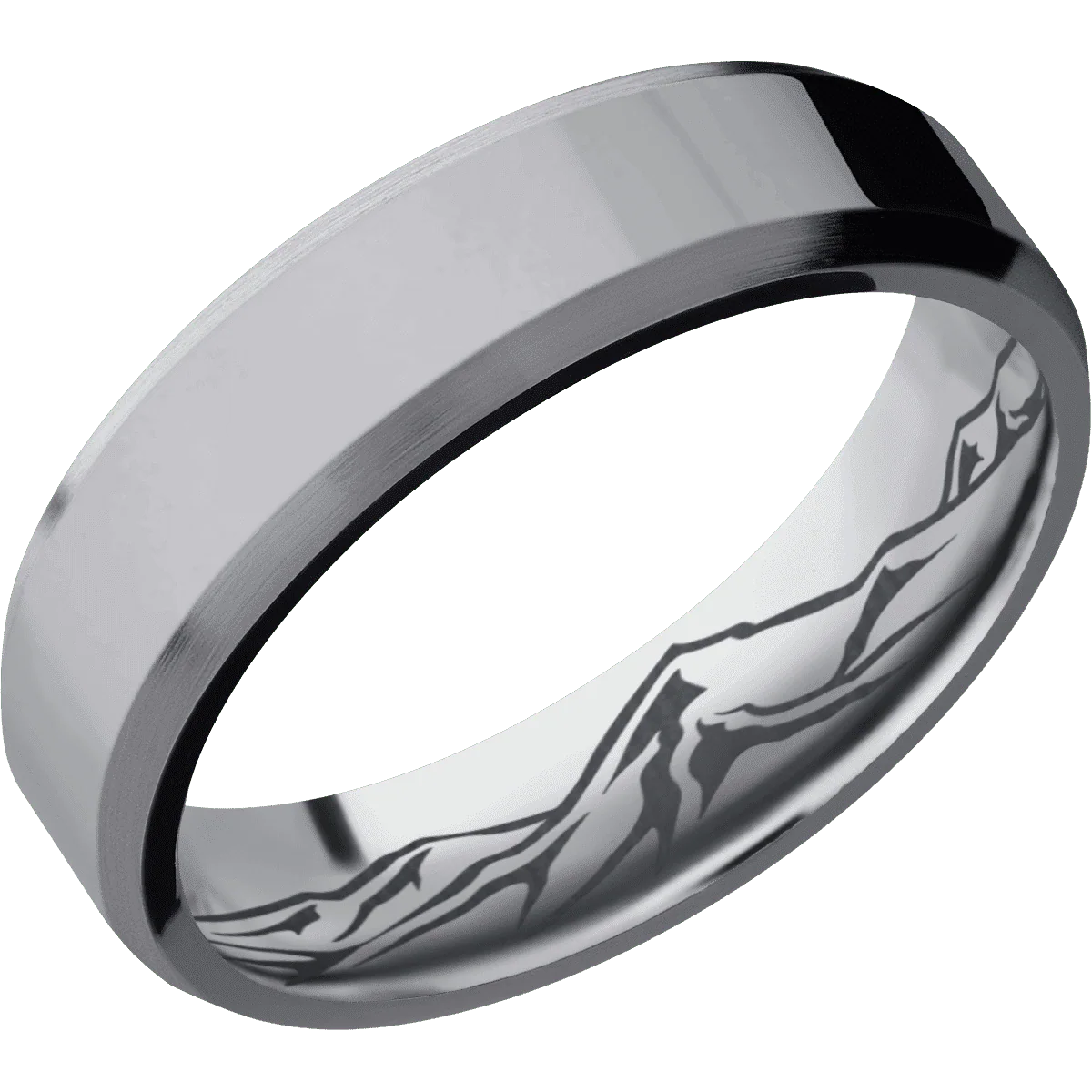 Tantalum + Polish , Satin Finish - Image 2
