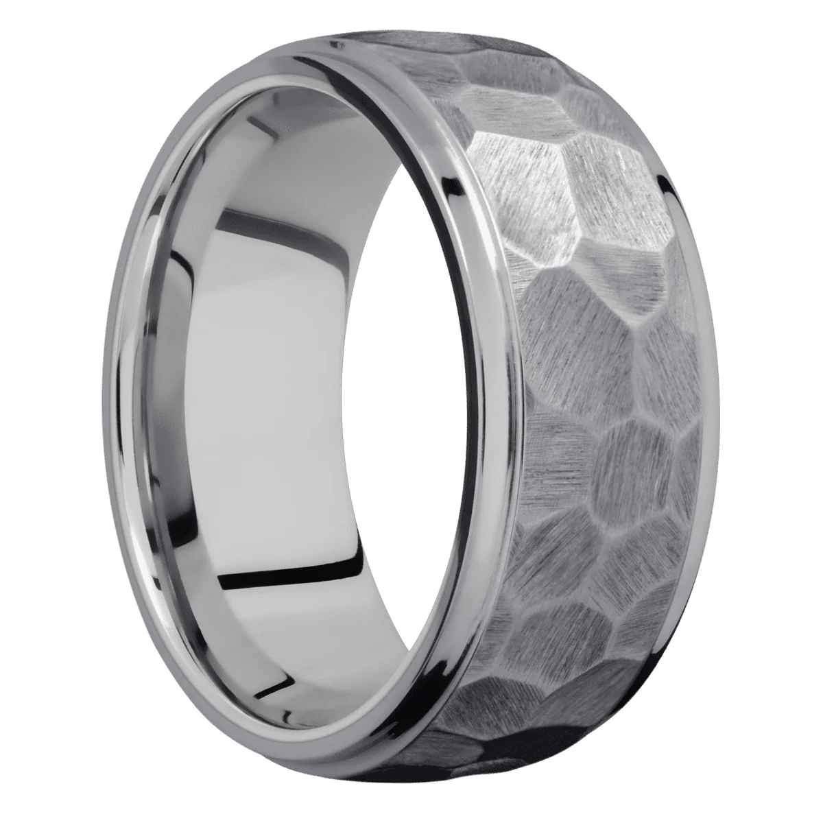Tantalum + Rock , Polish Finish + Palladium Silver