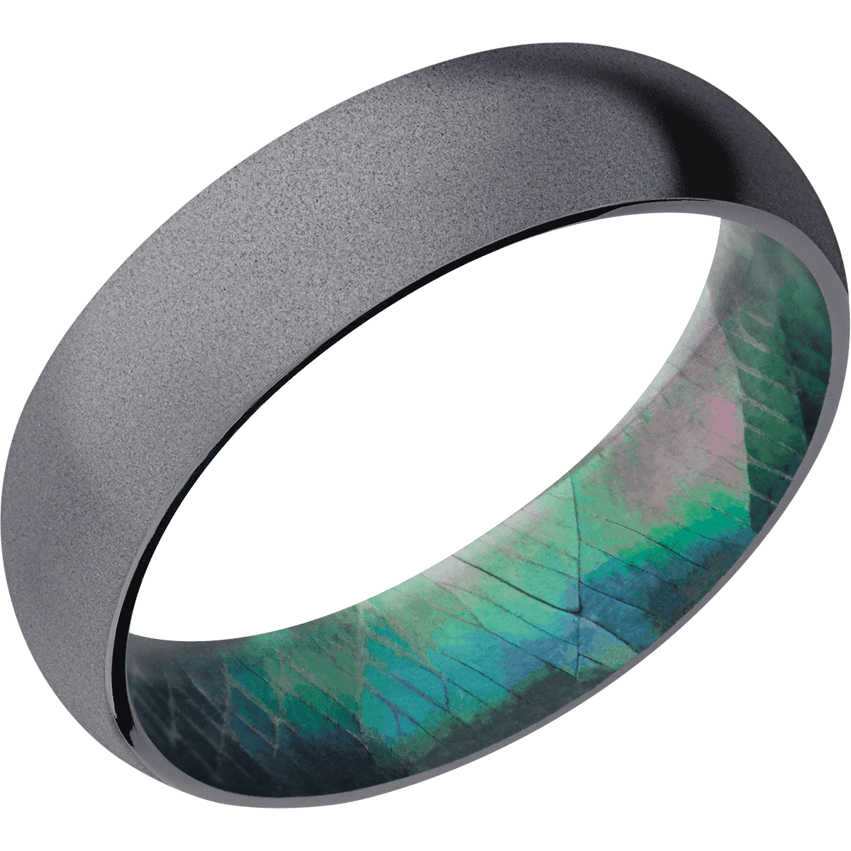 Tantalum + Sand Finish + Black Mother of Pearl - Image 2