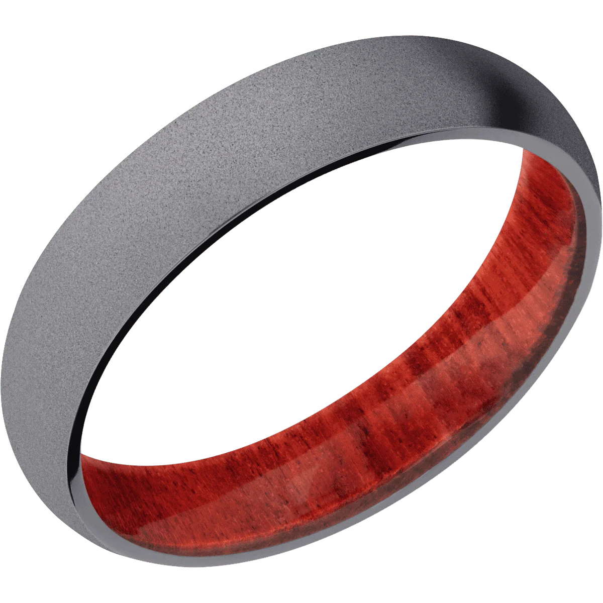 Tantalum + Sand Finish + Red Heart - Image 2