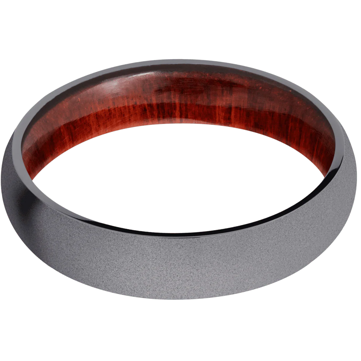 Tantalum + Sand Finish + Red Heart - Image 3