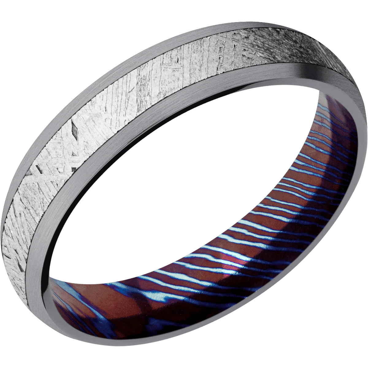 Tantalum + Satin Finish + Titanium Damascus - Image 2