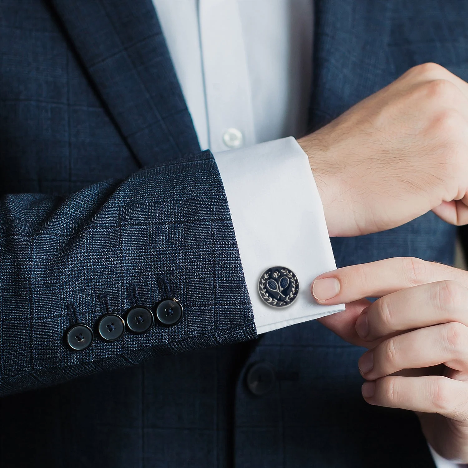 Tennis Enthusiast Cufflinks - Image 2