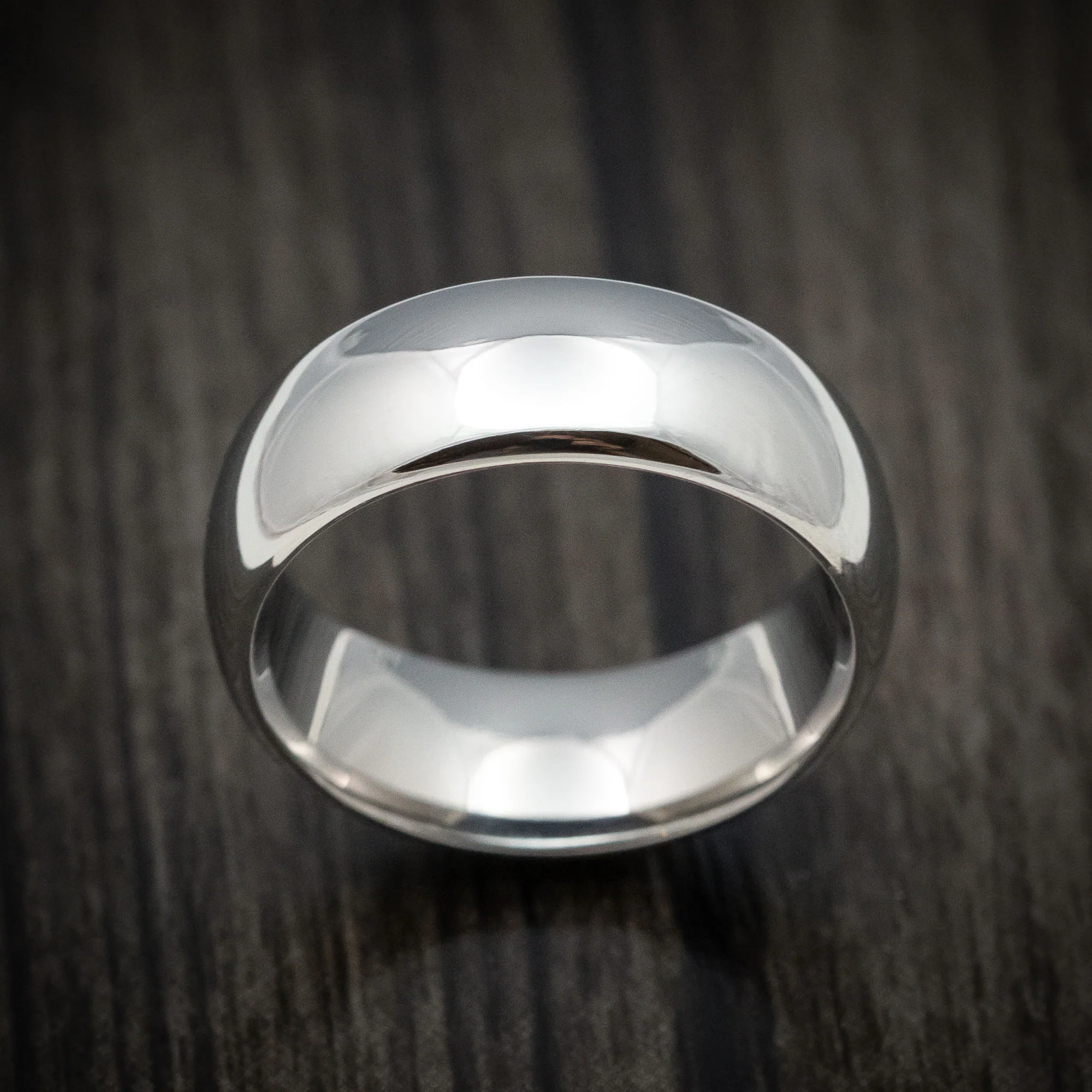 Titanium Classic Style Men's Ring Custom Made - Image 2
