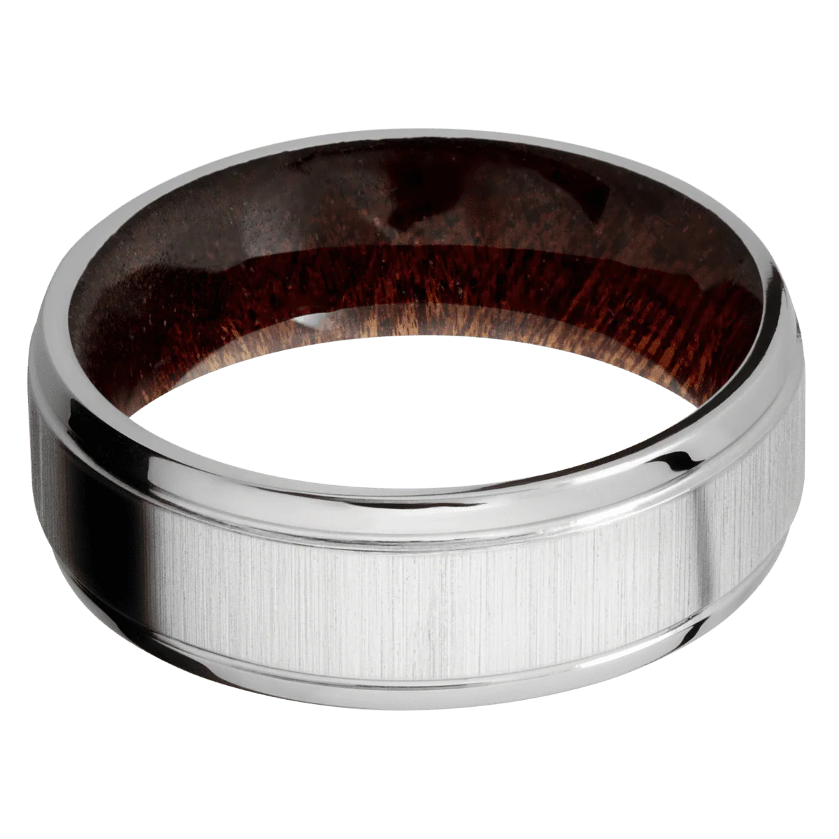 Titanium + Crosssatin , Polish Finish + Sapele - Image 3