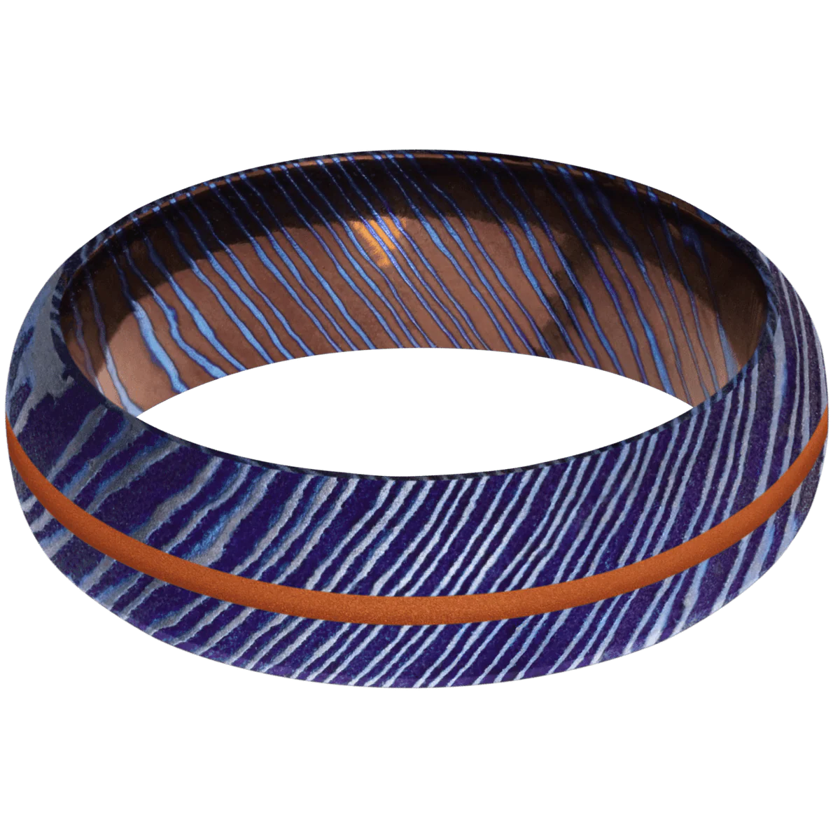 Titanium Damascus + Satinetched , Satinetched Finish - Image 3