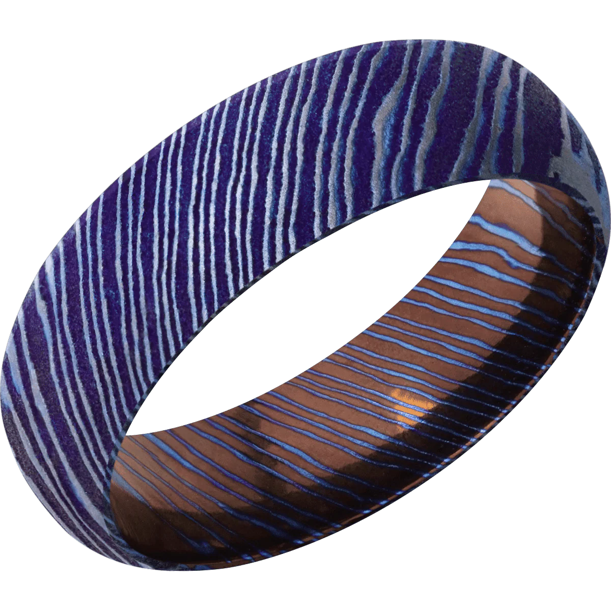 Titanium Damascus + Satinetched , Satinetched Finish - Image 2