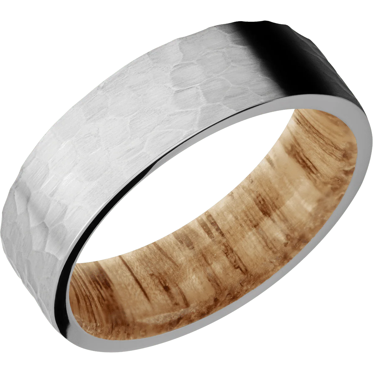 Titanium + Hammer Finish + Natural Oak - Image 2